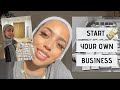HOW TO START YOUR OWN BUSINESS (TIPS&HACKS)