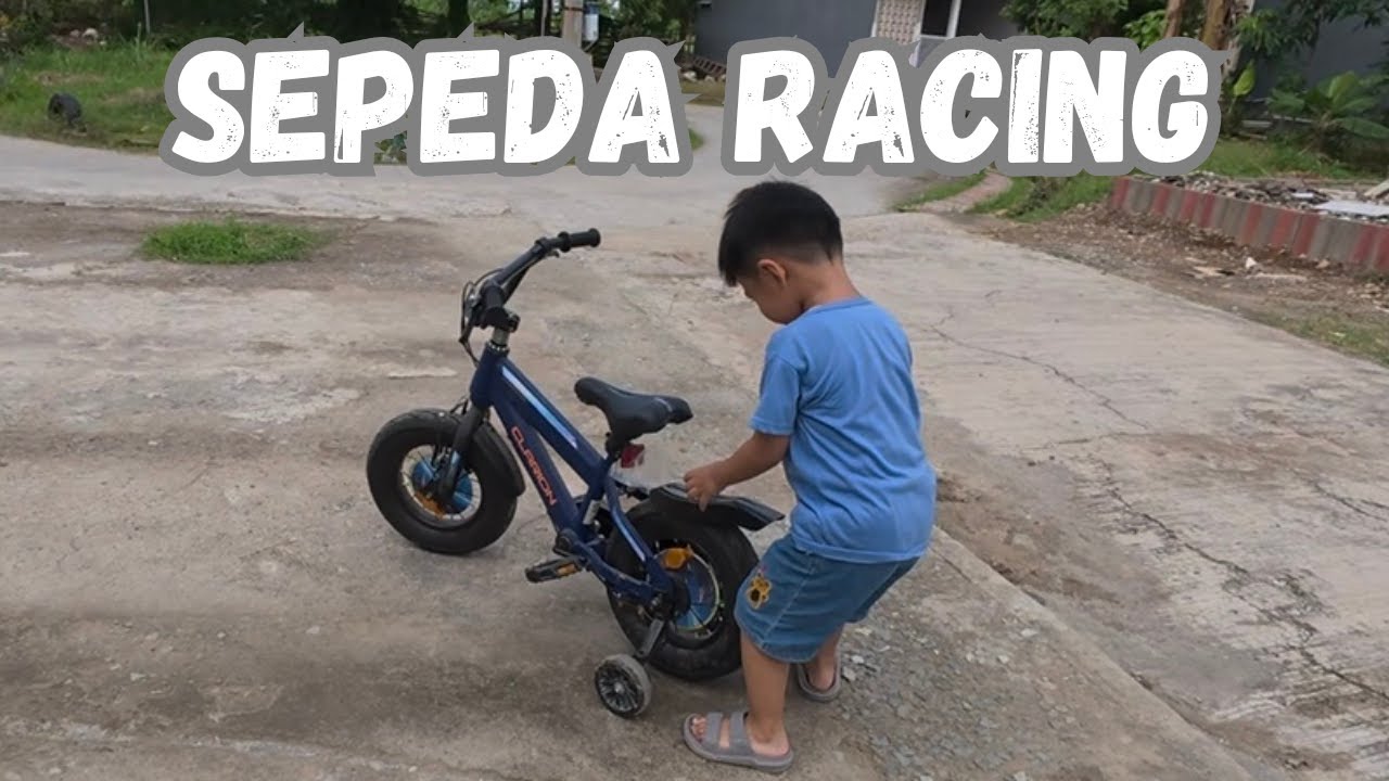 Sepeda Racing nya Ditinggal !! Malah Jadi ...