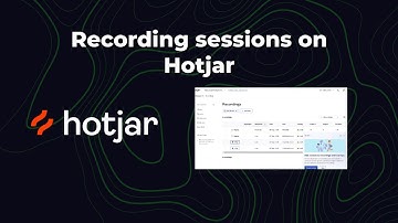 How to setup recording sessions on hotjar?