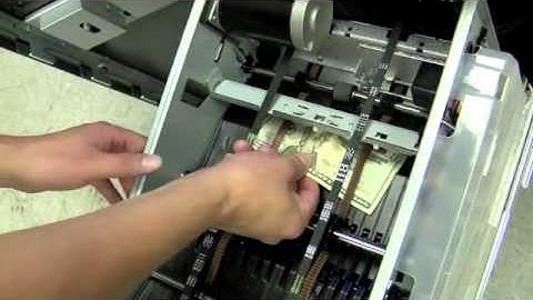 How to clear an ATM note jam