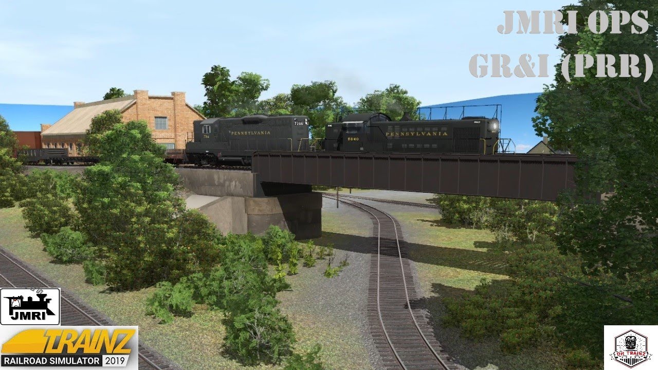 Видео 9 операций GR&I, поезд 1531, поворот на SB Road до Каламазу.