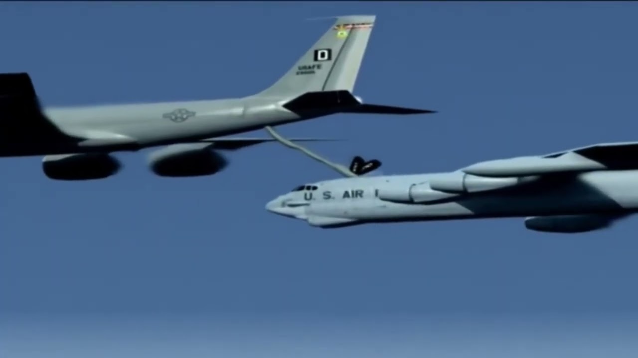 1966 Palomares B-52 Crash  | Crash Animation