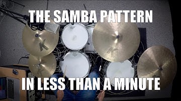The Samba Pattern in less than a Minute - Daily Drum Lesson