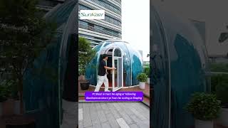 Sunkaer Dome House – 10yr No Yellowing, 30yr No Rust. ✨ #outdoorliving #home #sunkaer