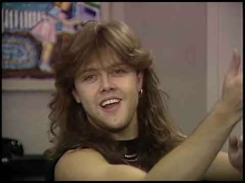 Metallica 1986 MTV News Interview HQ
