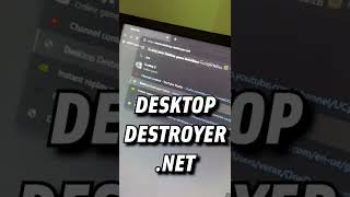 Desktop Destroyer Game Prank! #shorts screenshot 5