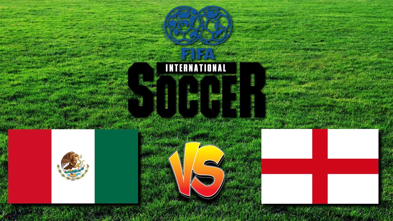 Mexico vs England | FIFA International Soccer | Super Nintendo (SNES