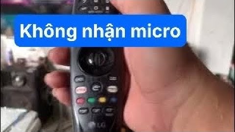 Lỗi remote thông minh trên smart tv lg