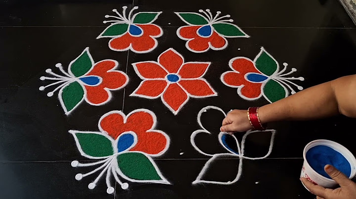 dhanurmasam muggulu |11×6 dots ||sankranti rangoli design || sankranti muggulu || pongal kolam