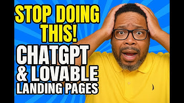 I Built This Landing Page Using ChatGPT + AI in 10 Minutes (No Code Needed!)