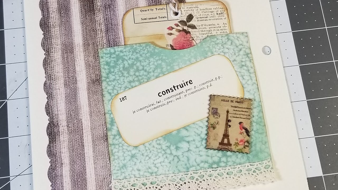 Margarete Miller's Collage Weekly Challenge 2023 Week 2 #2023cwp2 - YouTube
