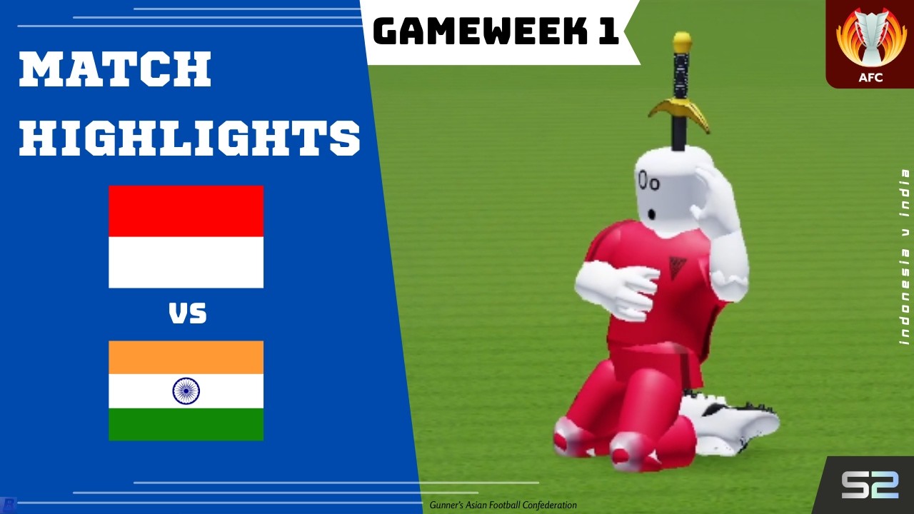 Gunner's AFC | Indonesia V India | Gameweek 1 | Season 2 | Group Stages