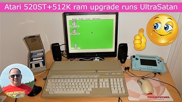 My Atari ST 520 with 512K ram upgrade runs UltraSatan Mini very well