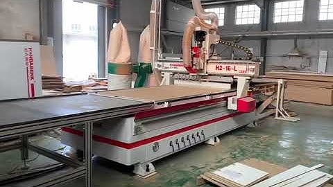 Inline ATC CNC Router Machine (XY:1300x2800mm)for panel furniture,Automatic loading&unloading system