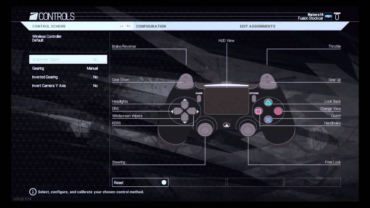 Project CARS: Setup PS4 - YouTube