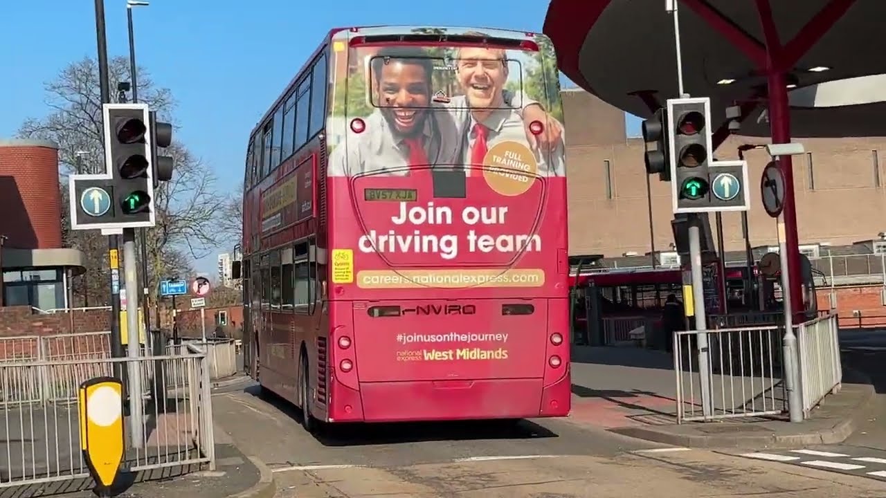 Buses at Walsall Bus Station, West Midlands - Wednesday 4th March 2026