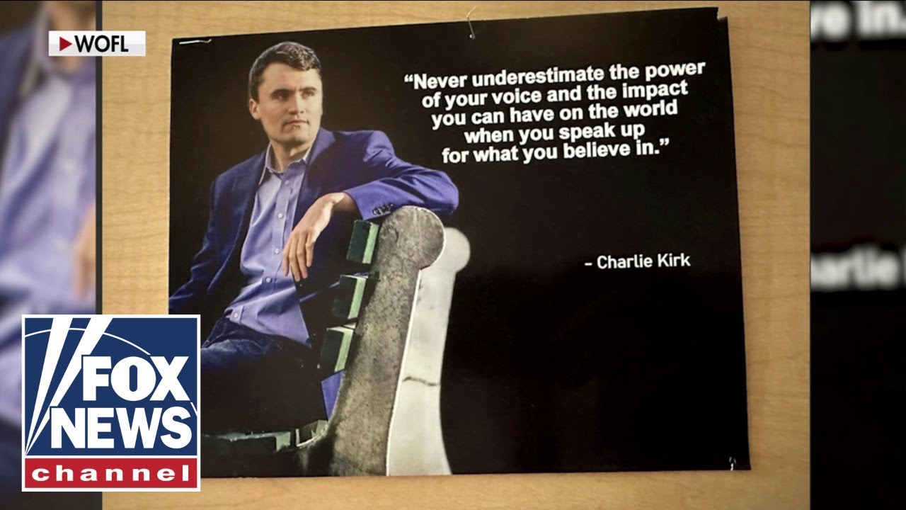 Florida Teacher Forced to Remove Charlie Kirk Inspirational Poster While MLK and Reagan Remain
