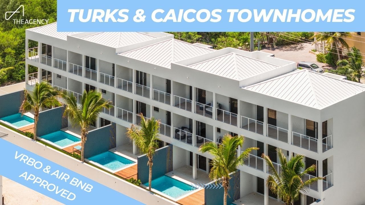 Turks and Caicos Townhome: New Turks & Caicos Townhomes In The Heart Of Grace Bay