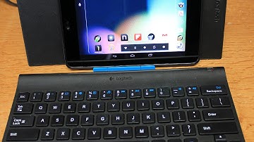 How to Connect a Bluetooth keyboard to the Google Nexus 7/ android 4.1.1 device tutorial
