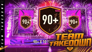 The Biggest Pack in FIFA EVER Team Takedown!!!