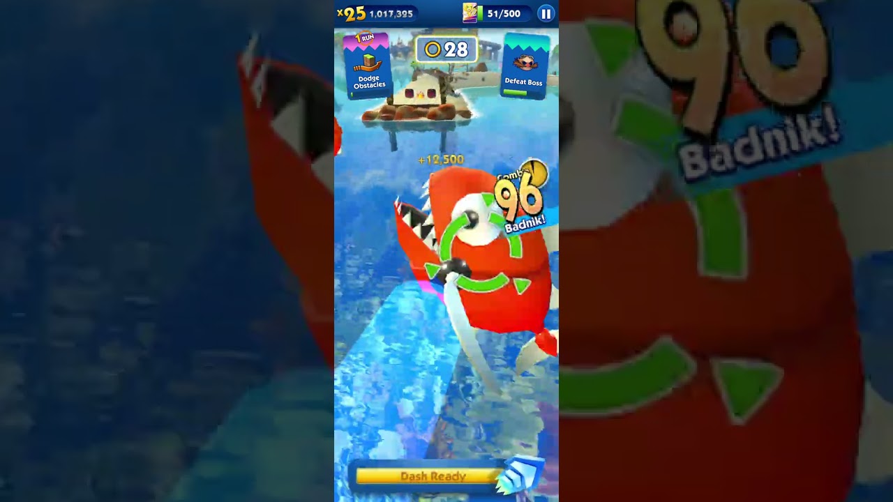 Sonic Dash (Boscage Maze Sonic) Gameplay. 