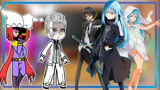 Moderate Harlequin Alliance reacts to Rimuru || Tensei Shitara Slime Datta Ken || Gacha React