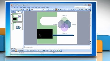 Microsoft® PowerPoint 2003: How to insert a movie presentation on Windows® 7