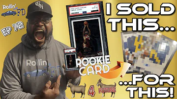 🔥 🤯 🐐 I Sold A 2003 Topps Chrome PSA 10 Lebron James Rookie Card For This... - Rollin with FD EP 72