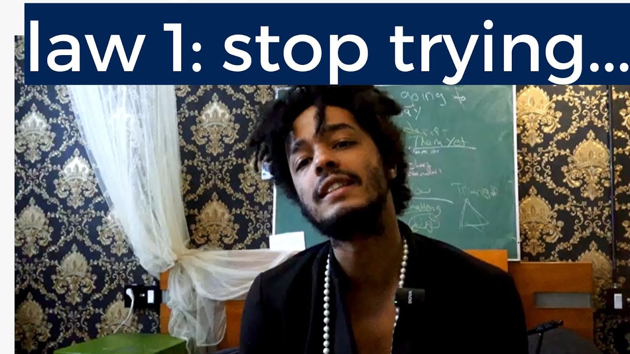 Stop Trying  - The 10 Commandments Of Men