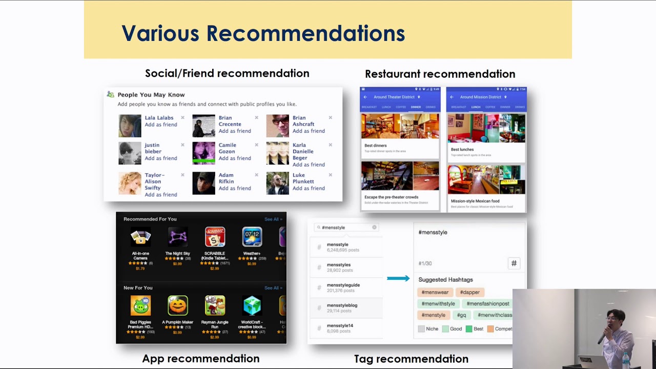 Recent Advances in Deep Recommender Systems - YouTube