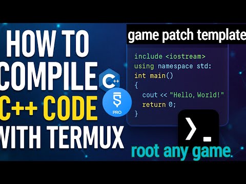 Sketchware + Termux: How to Compile C++ & Inject Game Mods panel scarch repless code