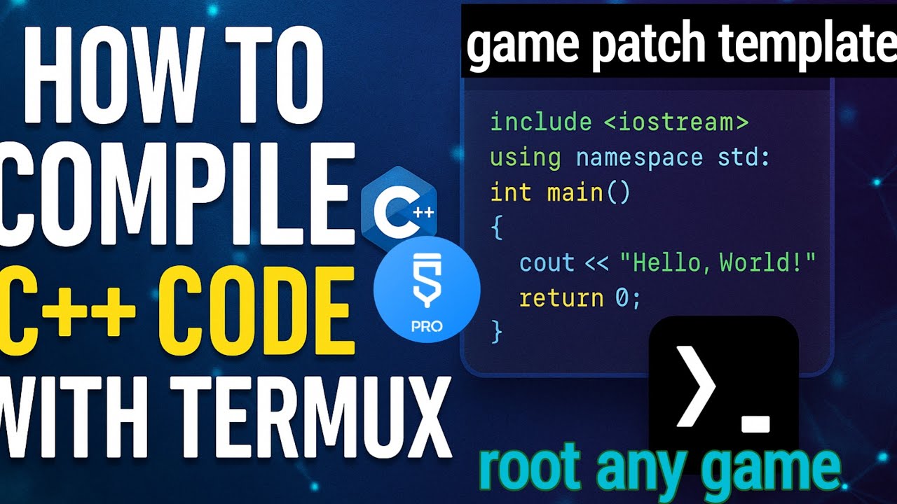 Sketchware + Termux: How to Compile C++ & Inject Game Mods panel scarch ...