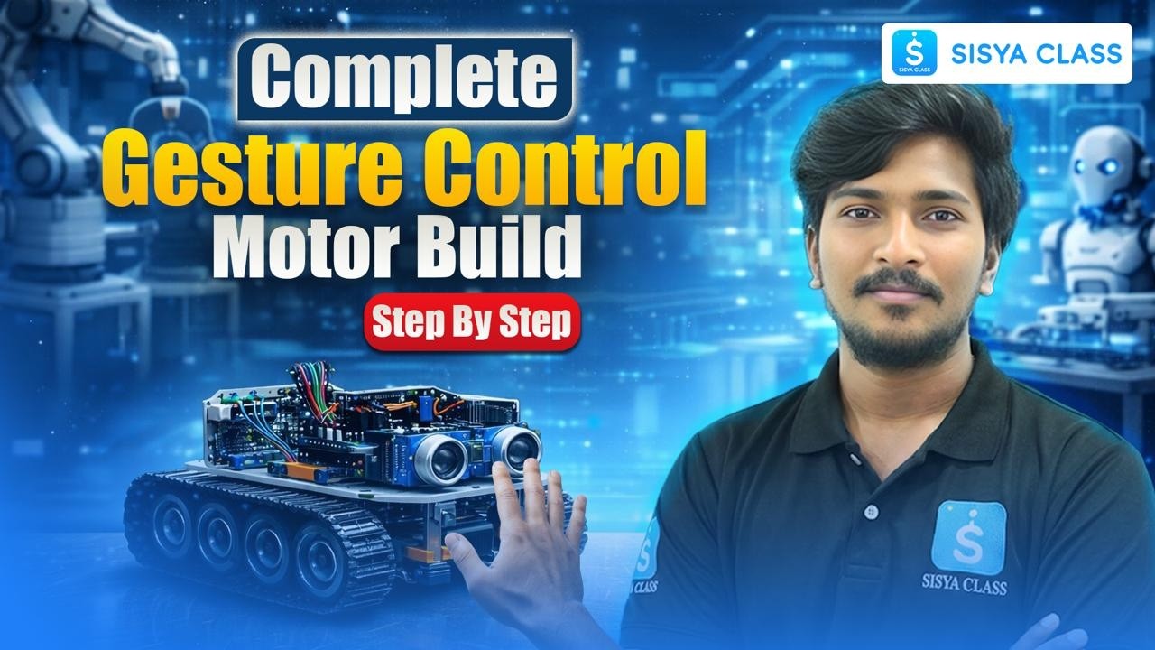 Gesture Control Robot Build | Hand-Tracking Controlled Robot (Full ...