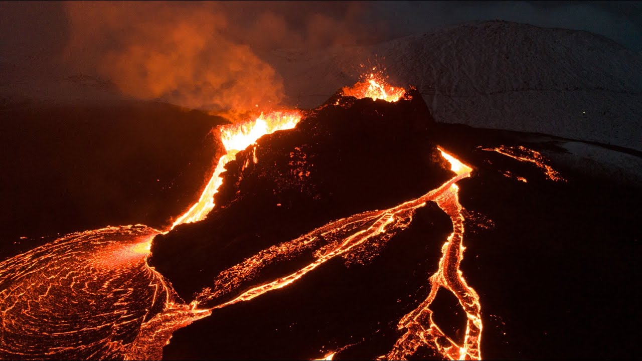 Amazing Volcano eruptions | Lava flow | Smoke clouds - YouTube