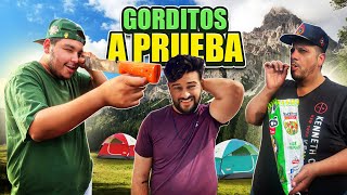 Reto al COMPA JD y GORDO PERUCI en PRUEBA DE CAMPING ⛺🥩 RETO (Youtubers a prueba)