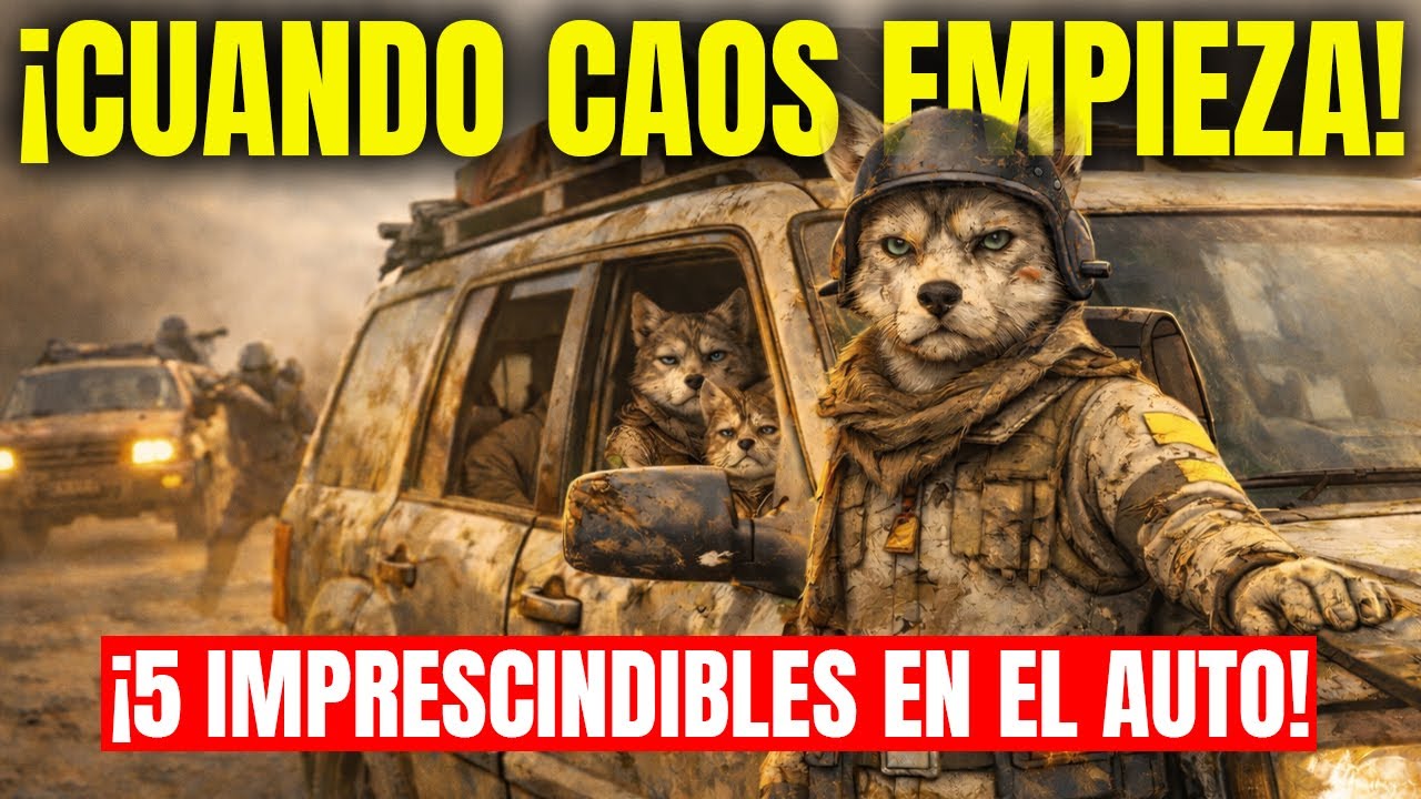 ¡5 Cosas VITALES que Debes Tener en tu VEHÍCULO Durante el GRAN COLAPSO!