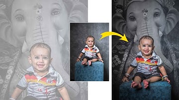 Indoor photo editing | studio photo editing | indoor photo background change full tutorial