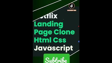 Netflix Clone With Html CSs & JavaScript