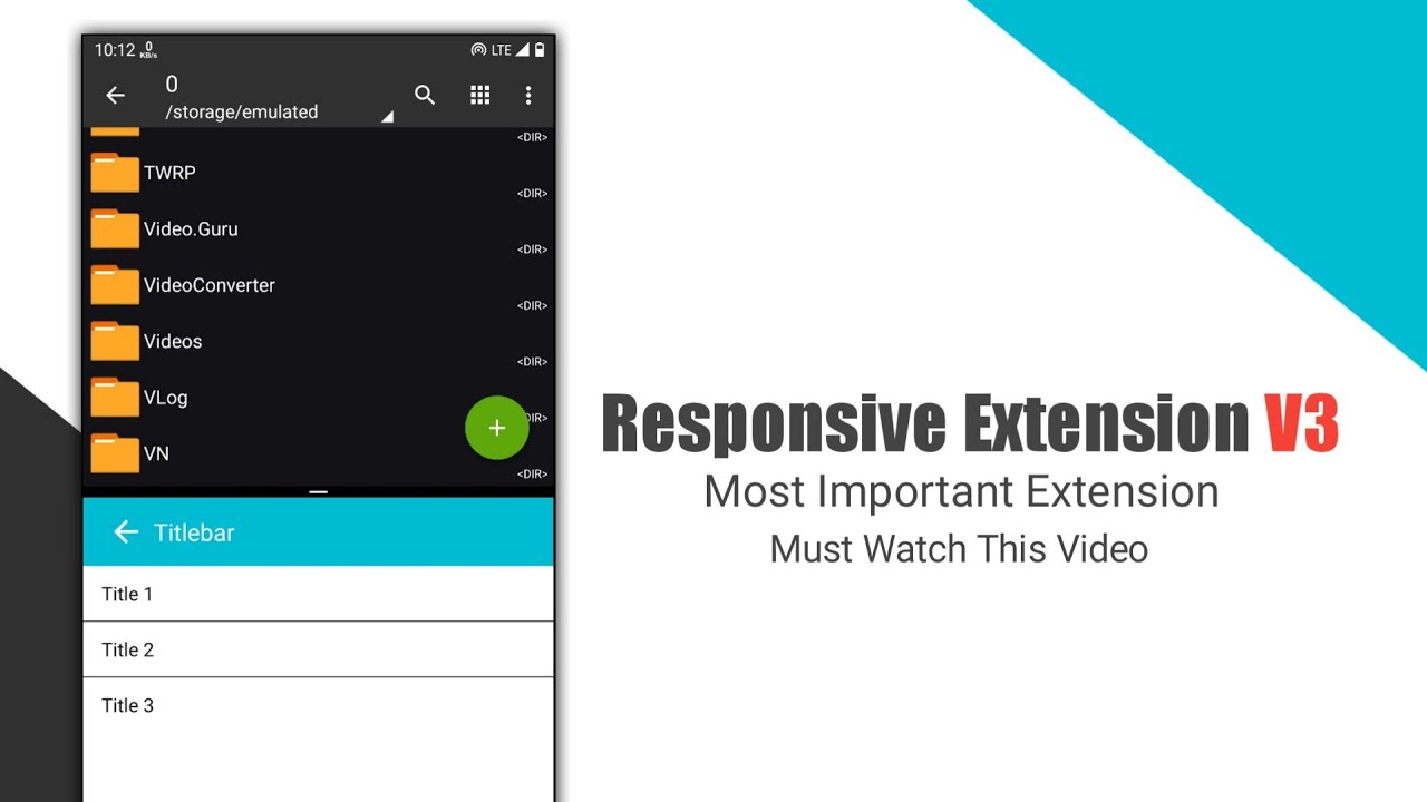 (Most Important Video) How to use responsive size extension V3 in ...