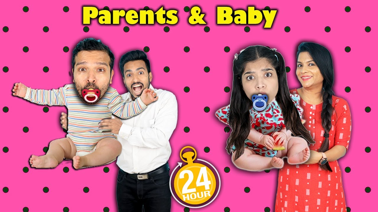 Living Like Parents And Baby For 24 Hours | Hungry Birds