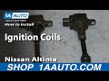 How To install Replace Ignition Coils 2-5L 2002-06 Nissan Altima