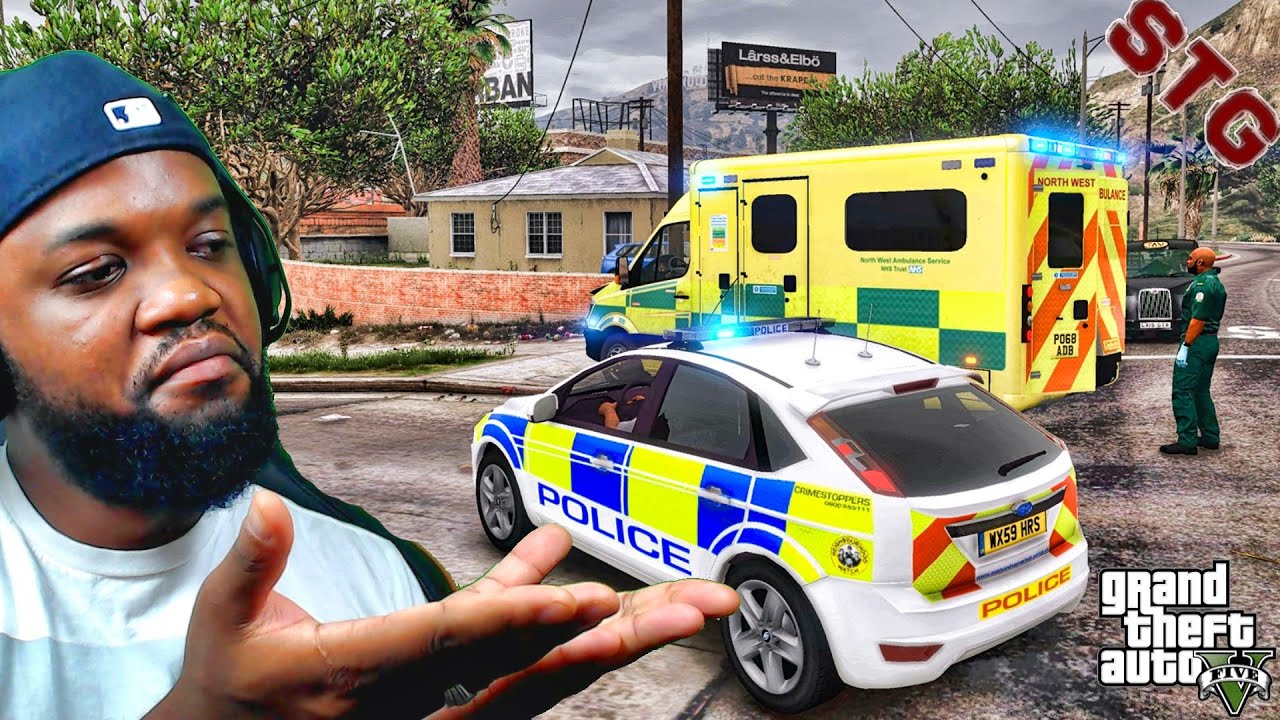 BRITISH PATROL!!!| (GTA 5  LSPDFR MOD ROLEPLAY) 4K