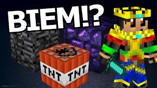 KAN JE BEDROCK EN OBSIDIAN MET TNT OPBLAZEN!?