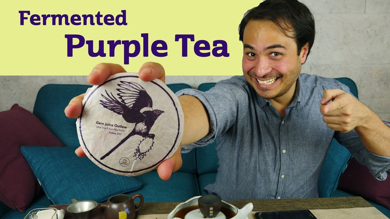 Fermented Purple Tea - CRAZY DRY RIPE PUERH CHINESE TEA