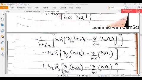 divergence in terms of curvilinear coordinates
