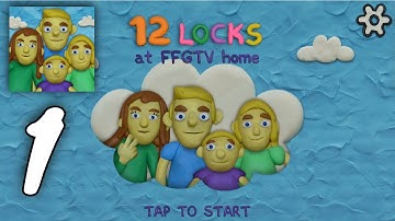 12 Locks at FFGTV home Gameplay Walkthrough #1 (Android, IOS)
