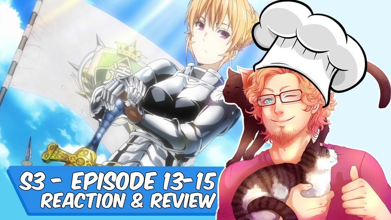 Food Wars | REACTION & REVIEW - S3 Episode 13-15 - YouTube