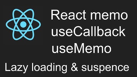 Advanced React - App performance
