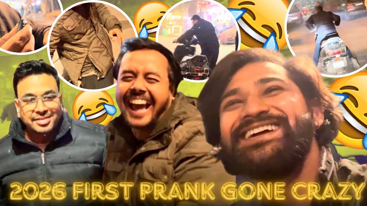 Prank Gone Crazy 😱 | First Prank of 2026 || jackets fat gayi || Badla to liya jayega || Golukvlogss 