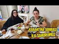 SAHUR VLOG KARANTİNA SONRASI İLK SAHURUMUZ EYLÜL LAL